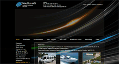 Desktop Screenshot of nautilus-info.net